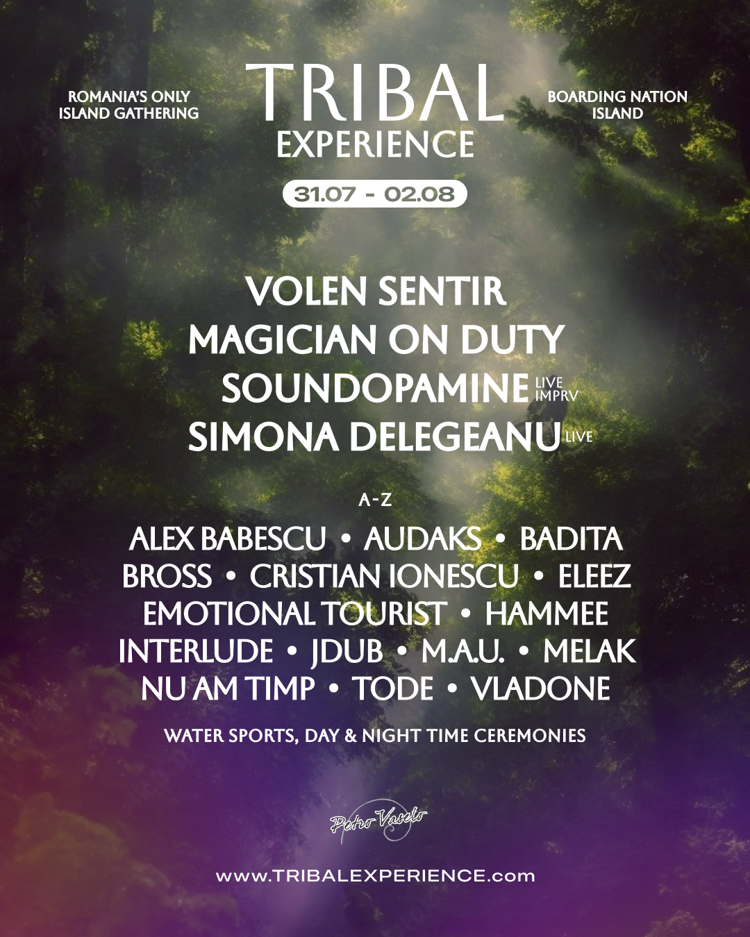 Full lineup — Tribal Experience 2026